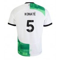 Camisa de Futebol Liverpool Ibrahima Konate #5 Equipamento Secundário 2023-24 Manga Curta